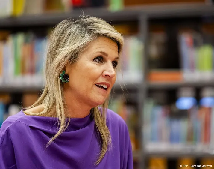 Koningin Máxima: scholen zien als eerste mentale problemen