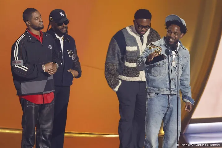 Kendrick Lamar wint meeste Grammy's