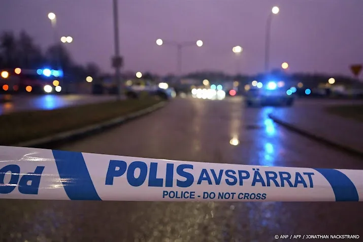 Zweedse politie bij huis van verdachte schietpartij