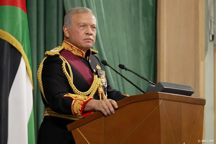 Koning Abdullah tegen plannen van Trump voor Gaza