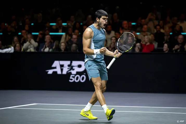 Alcaraz bezorgt tennistoernooi Rotterdam gewenste finale 