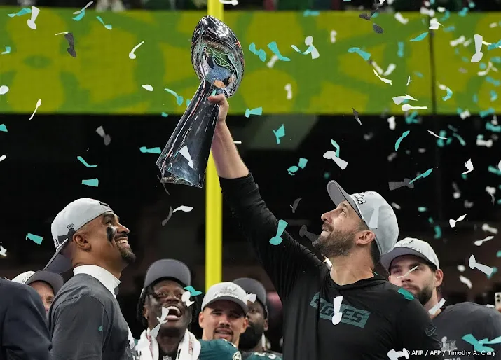 Philadelphia Eagles verslaat Kansas City Chiefs in Super Bowl