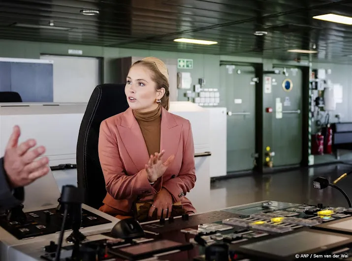Amalia hoopte dat ze 'geen schade zou aanrichten' op marineschip