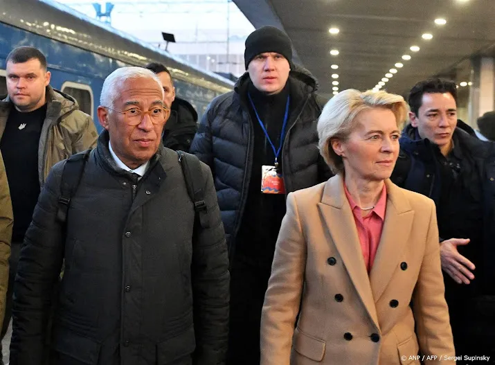 Oekraïne krijgt in maart meer geld van EU volgens Von der Leyen