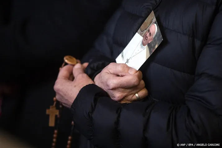 Paus heeft goede nacht gehad