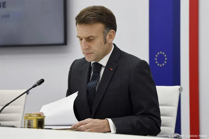 Macron praat Europese leiders bij over gesprek met Trump