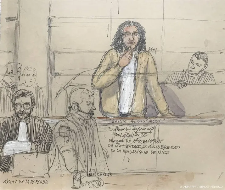 Tunesiër krijgt levenslang voor fatale steekpartij in Nice