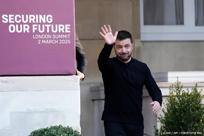Zelensky wil met Europeanen vredesvoorstel opstellen