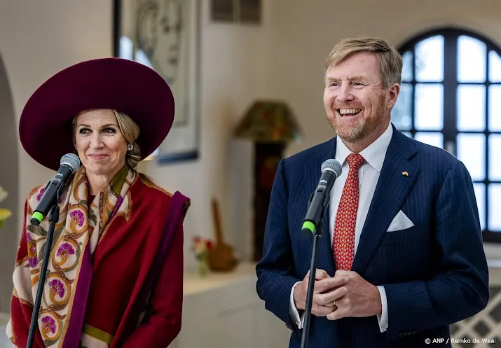 Koningspaar is trots op solodebuut van prinses Amalia