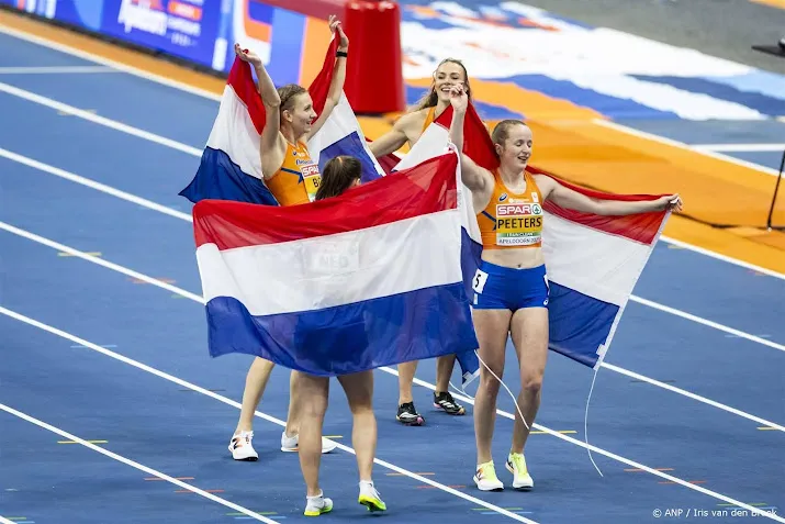 Record van negen medailles atletiekploeg op EK indoor Apeldoorn