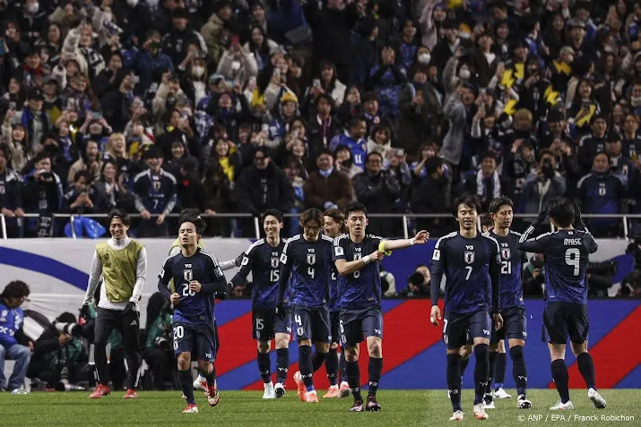 Japan kwalificeert zich als eerste voor WK voetbal 2026