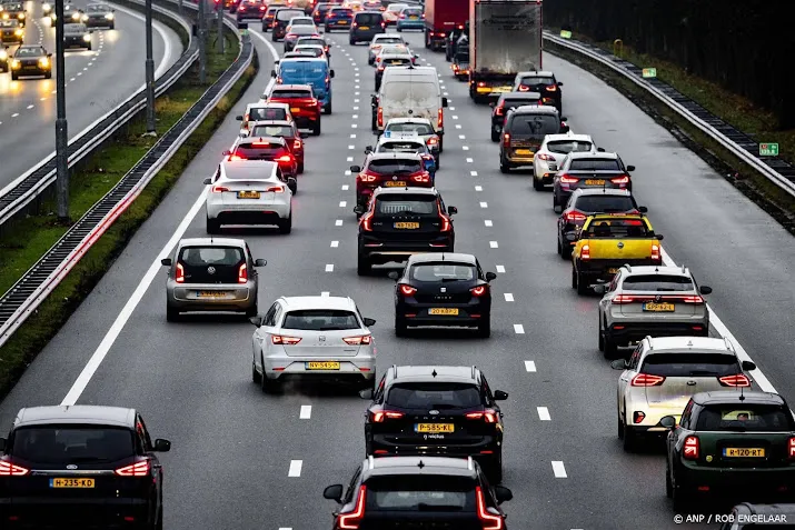 Vaker en langer file op Nederlandse snelwegen dan jaar eerder