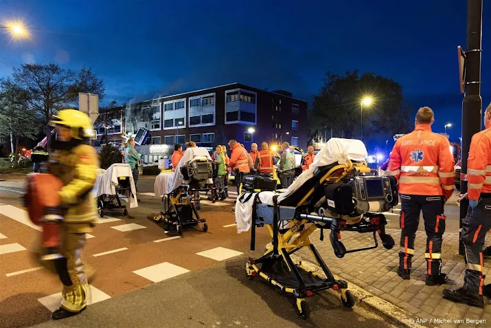 Meerdere mensen bij brand Heerhugowaard aangehouden