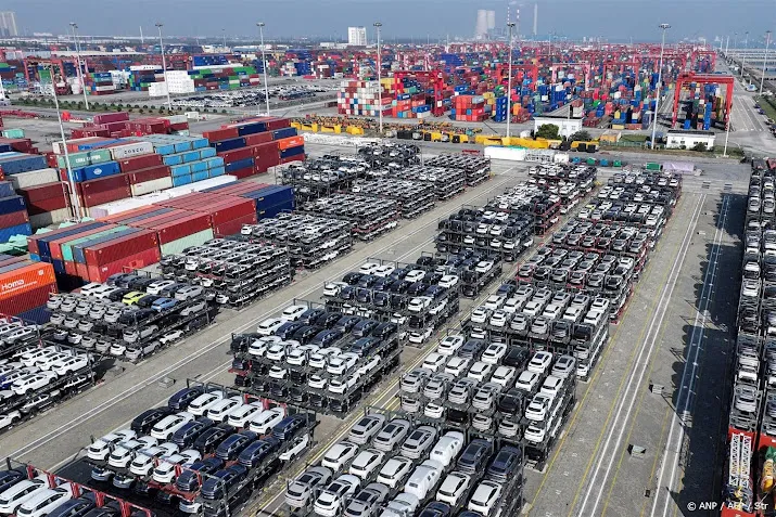 Chinese export fors gestegen in aanloop naar hoge heffingen Trump