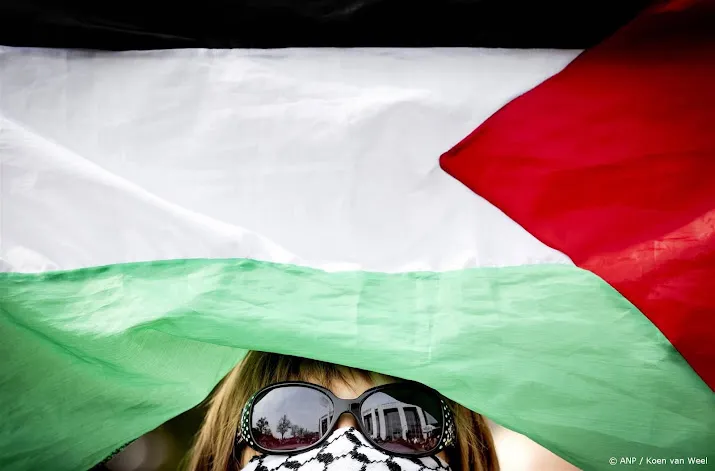Pro-Palestijnse betogers bezetten Maagdenhuis in Amsterdam