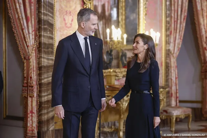 Spaans koningspaar zegt werkbezoek af na grote stroomstoring