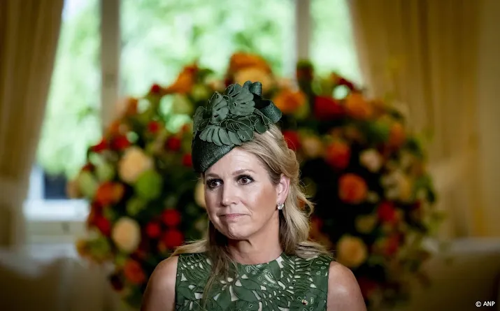 Koningin Máxima wenst Freek en Suzan heel veel sterkte