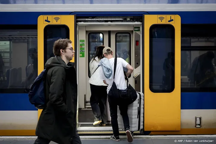 NS: donderdag kwart minder treinen in Noord-Holland en oosten