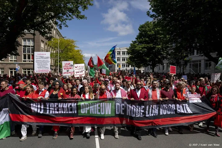 Organisatie: 150.000 deelnemers Rode Lijn-protest Den Haag