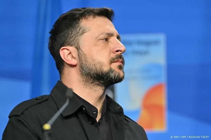 Zelensky arriveert bij gebouw Tweede Kamer