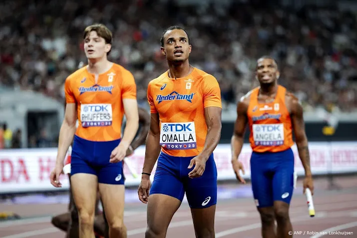 Estafettemannen door naar finale 4x400 meter op WK atletiek Tokio