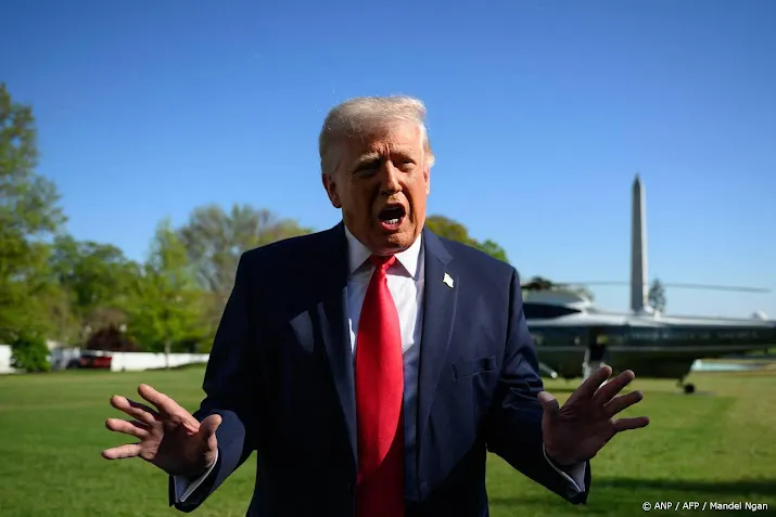 Trump zegt dat blokkade Straat van Hormuz maar even duurt
