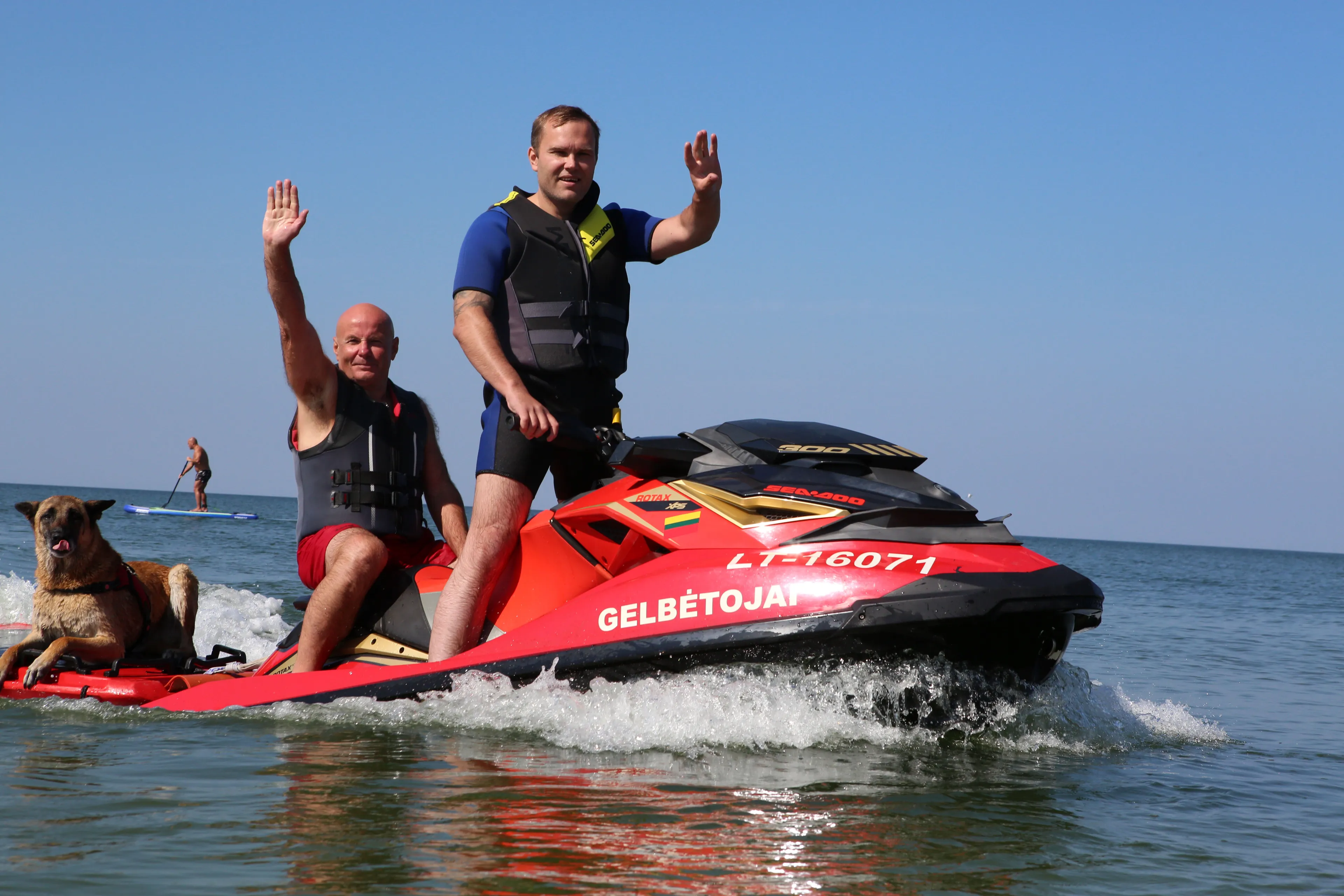 Porto ir gelbėtojų fotosesija / M. Patašiaus nuotr.