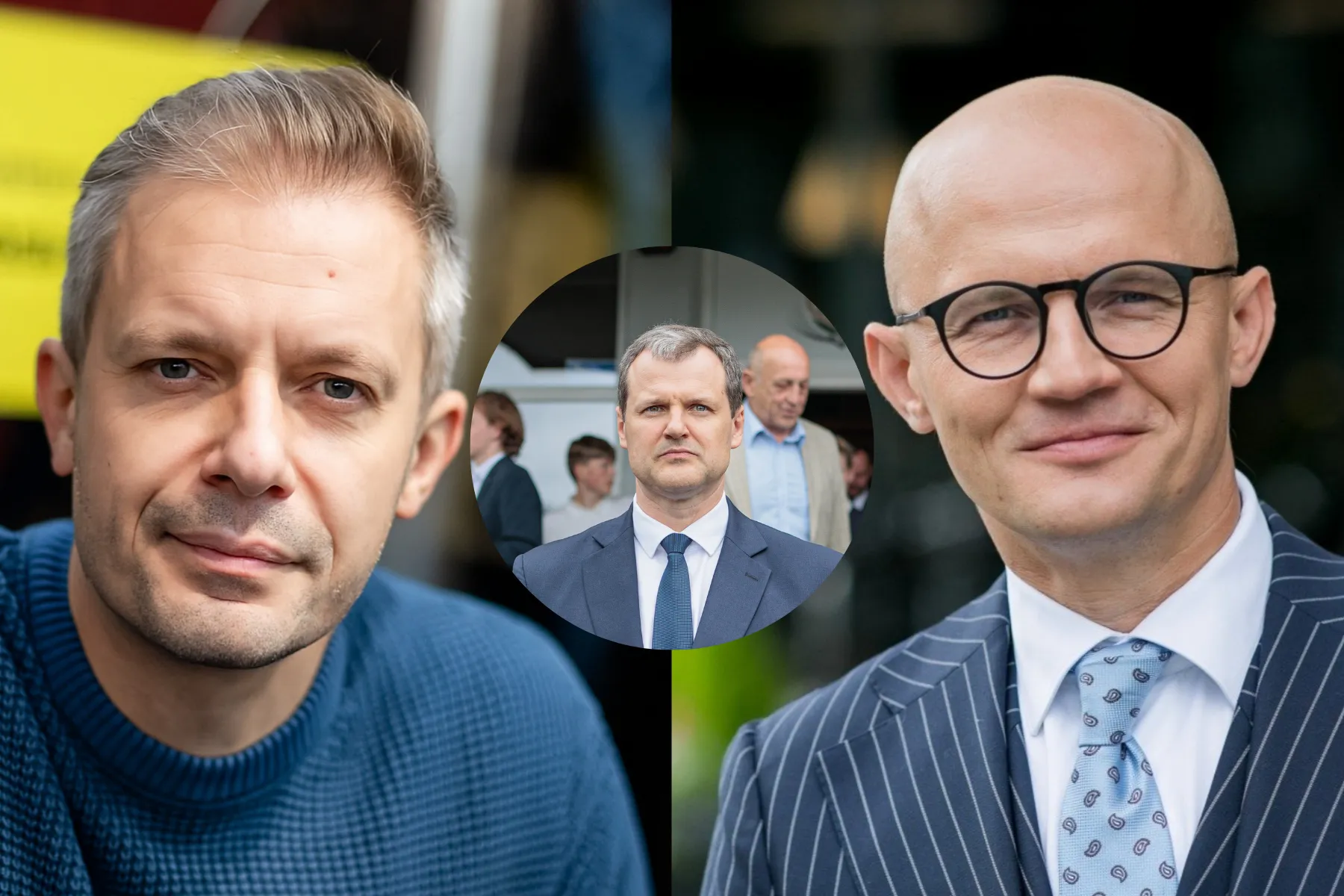 Andrius Tapinas, Edmundas Jakilaitis,  Gintautas Paluckas