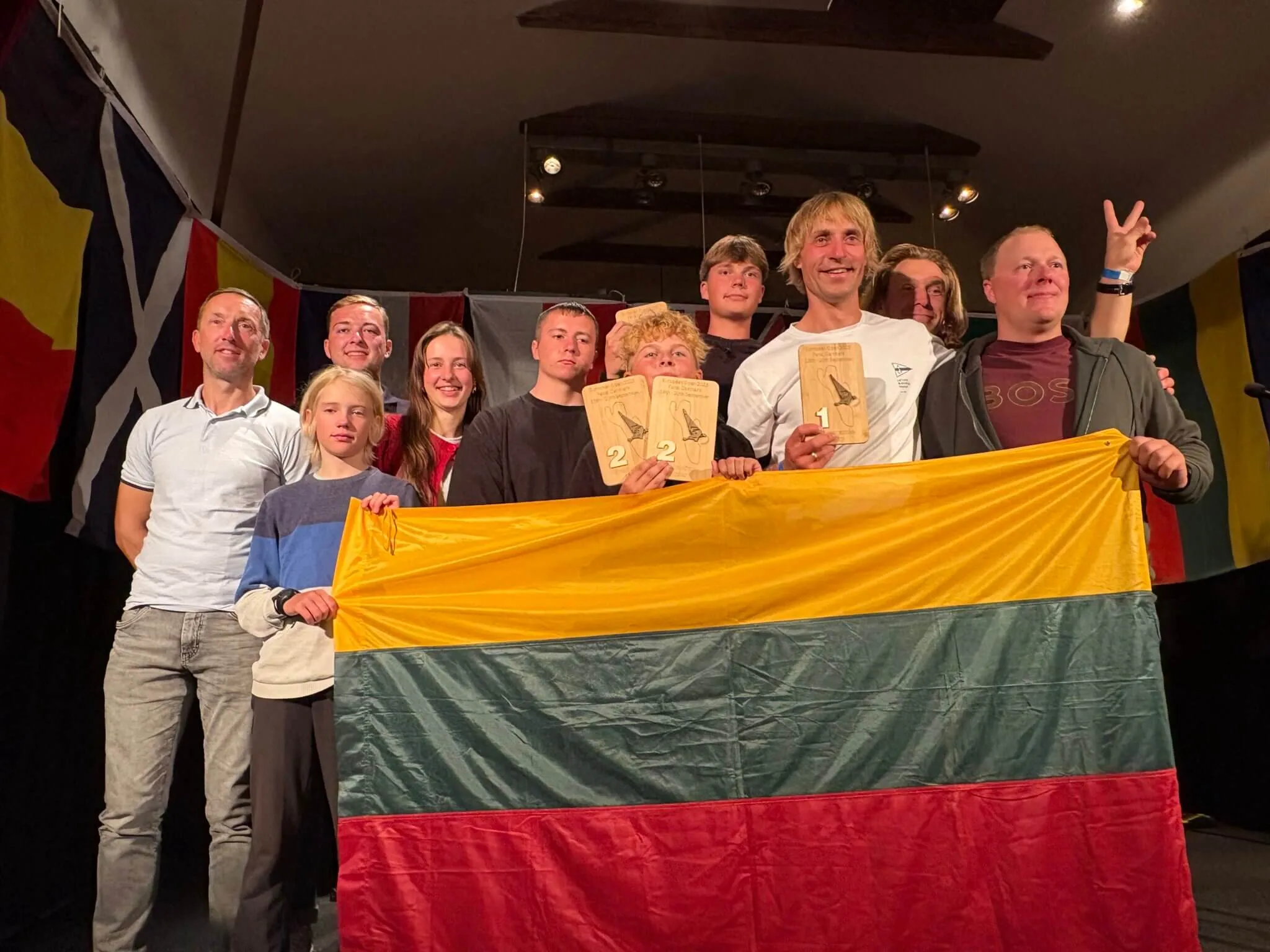 Europos Blokart čempionatas, 2025, Lietuvos komanda / LBS nuotr.