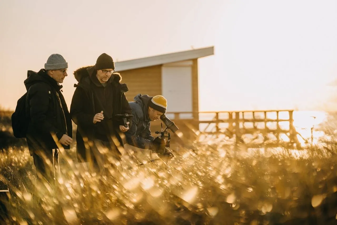 Kino kūrėjai / A. Kundroto nuotr.