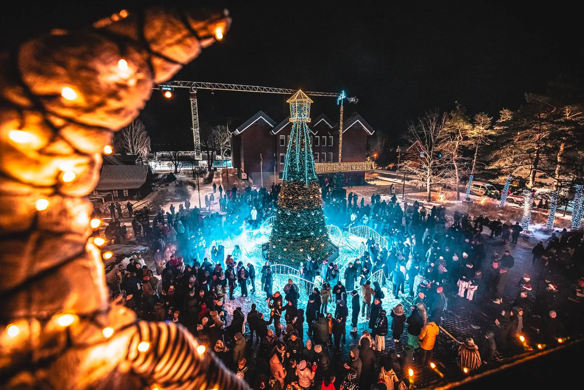 Naujųjų pasitikimas Nidoje / D. Niagulovo nuotr.