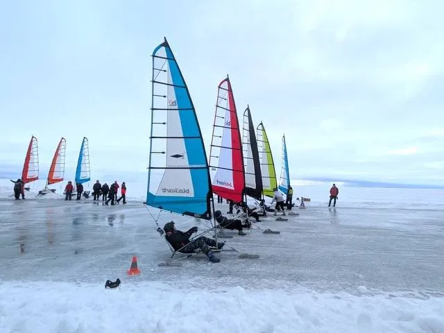 Ledo jachtų čempionatas Nidoje