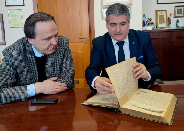 Narūnas Lendraitis ir Darius Jasaitis / Savivaldybės nuotr.