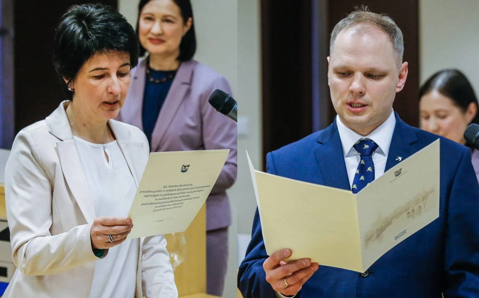 Sandra Berletaitė ir Laurynas Vainutis / V. Petriko nuotr.