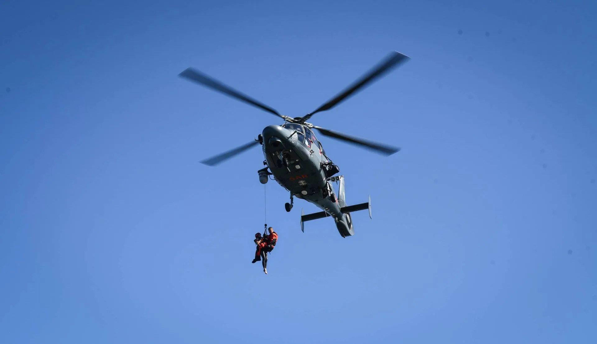 Sraigtasparnis, evakuacija