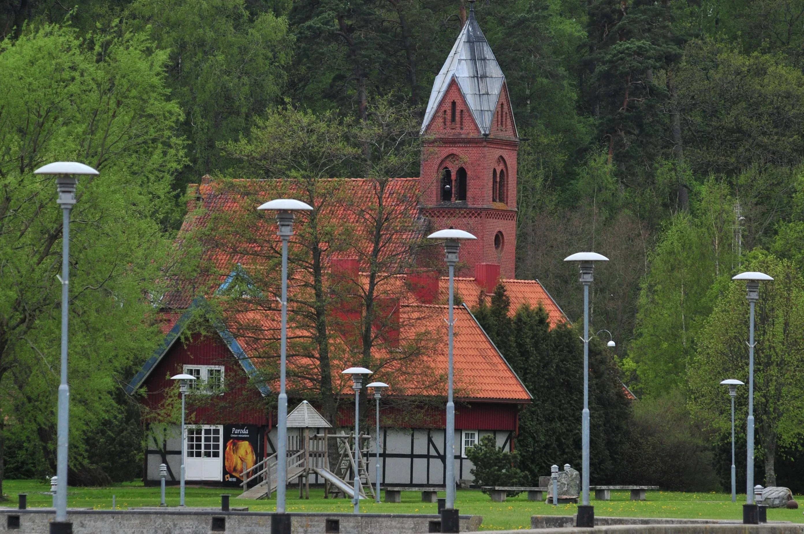 Juodkrantės evangelikų liuteronų bažnyčia / A. Kubaičio nuotr.