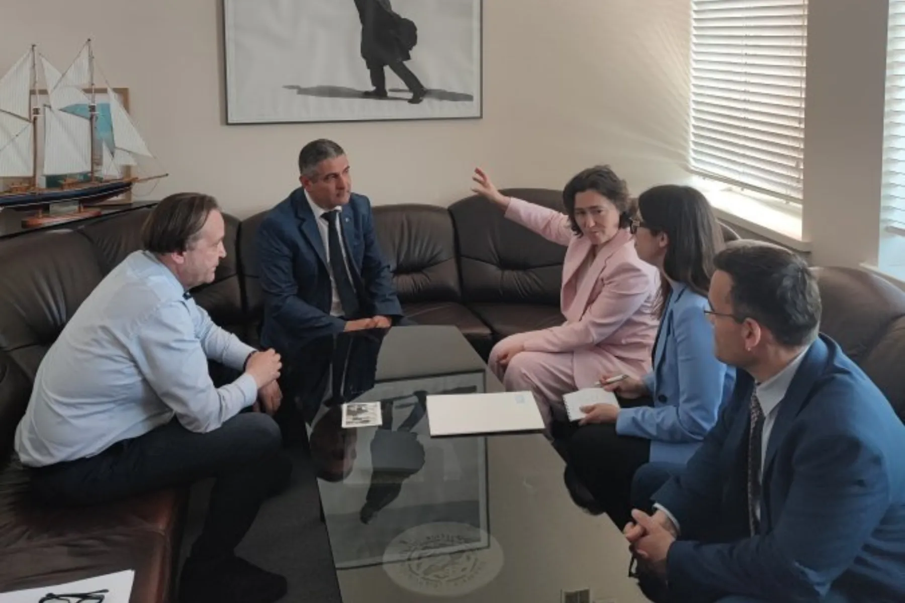 Susitikimas su Prancūzijos ambasadore Lietuvoje