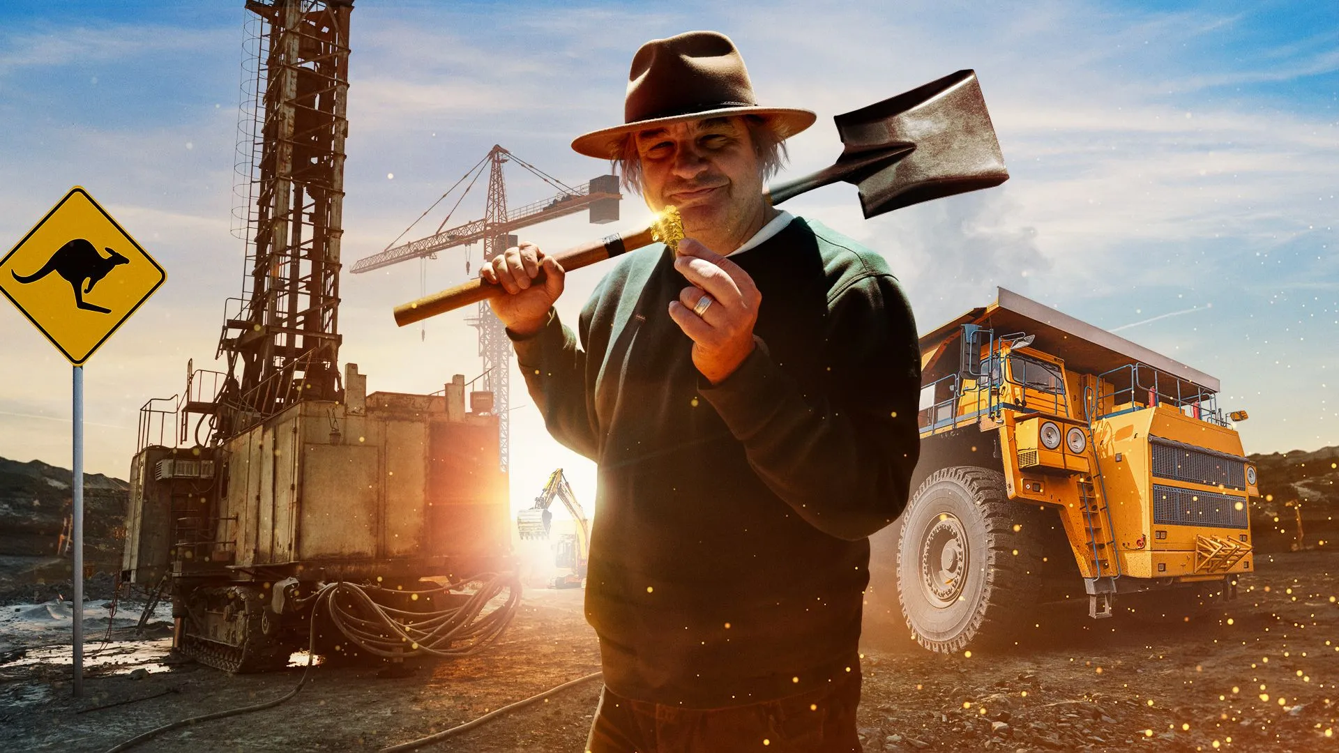 Frank Lammers duikt diep in de Australische goudkoorts voor Discovery