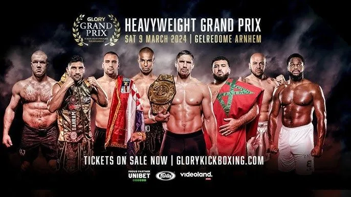 Rico Verhoeven gaat voor de overwinning op de Glory Heavyweight Grand Prix 2024