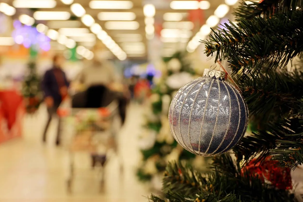 kerstsupermarkt