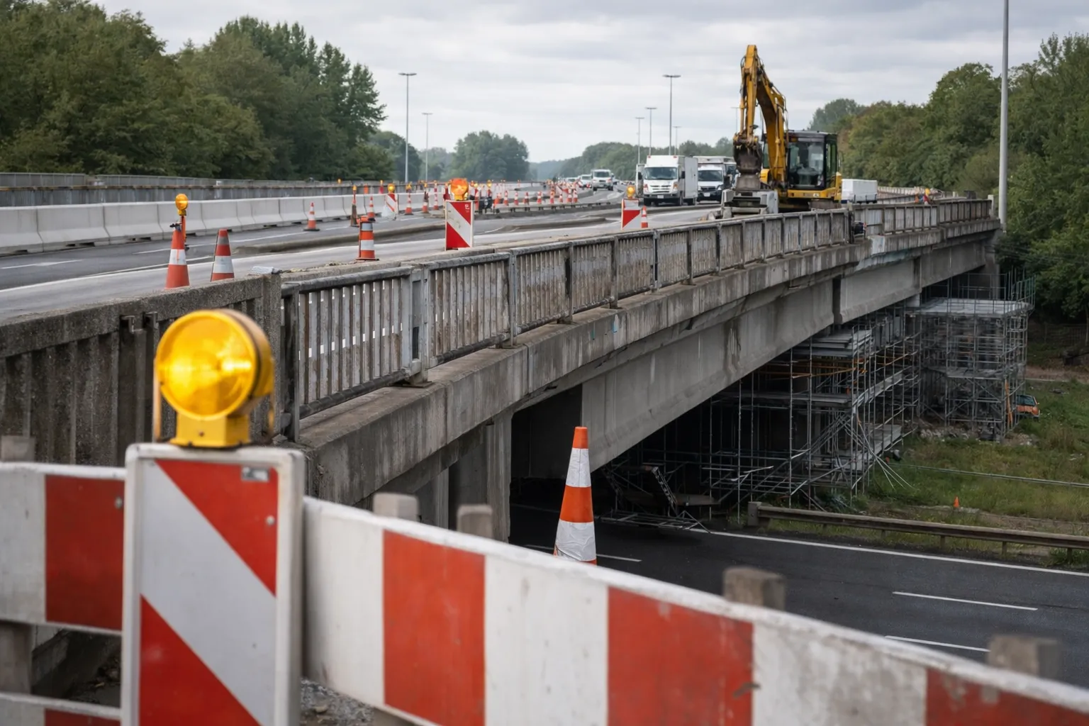 Bruggen over de E17 maanden dicht: zo rij je straks om