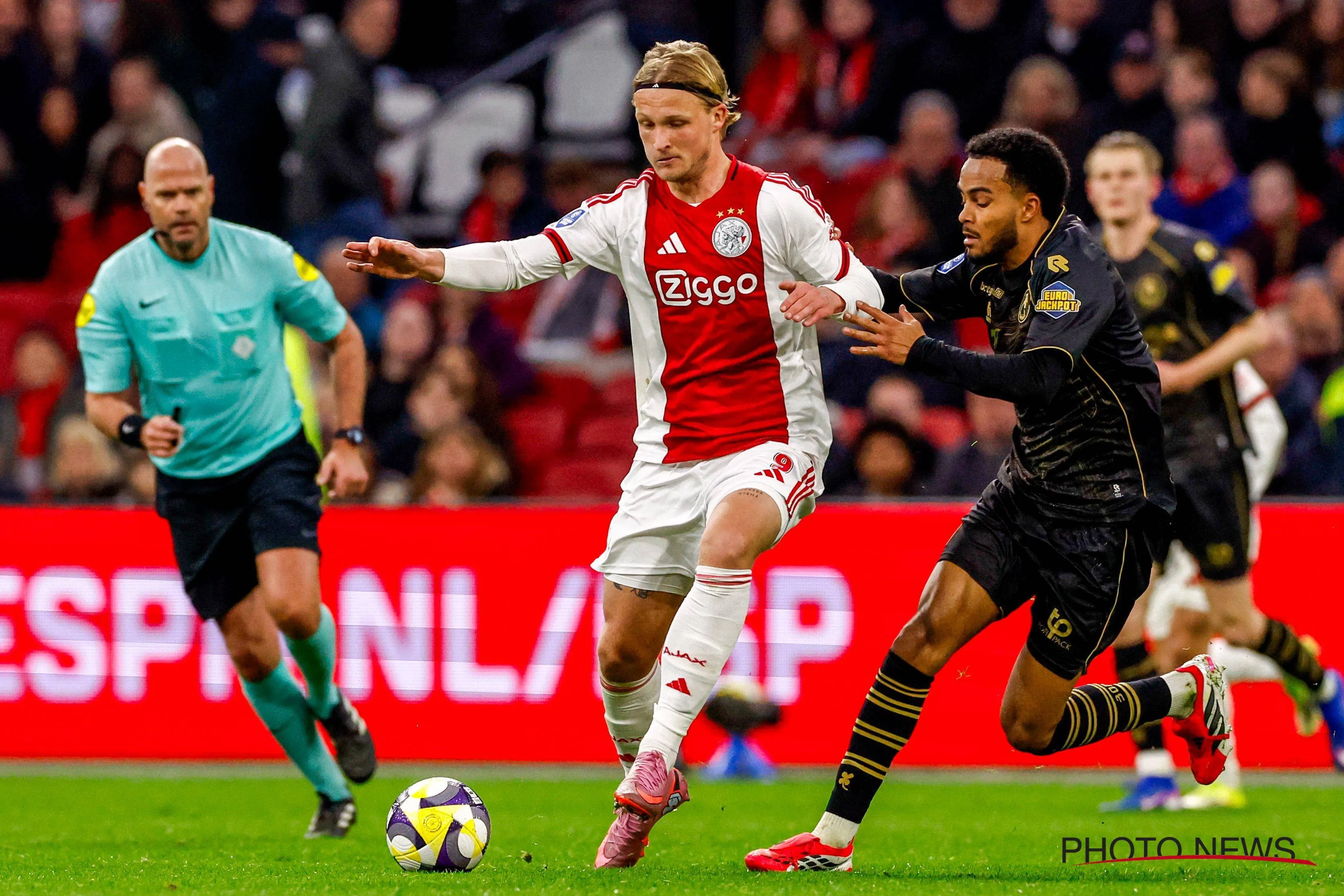 Kasper Dolberg mogelijk naar Belgische topclub