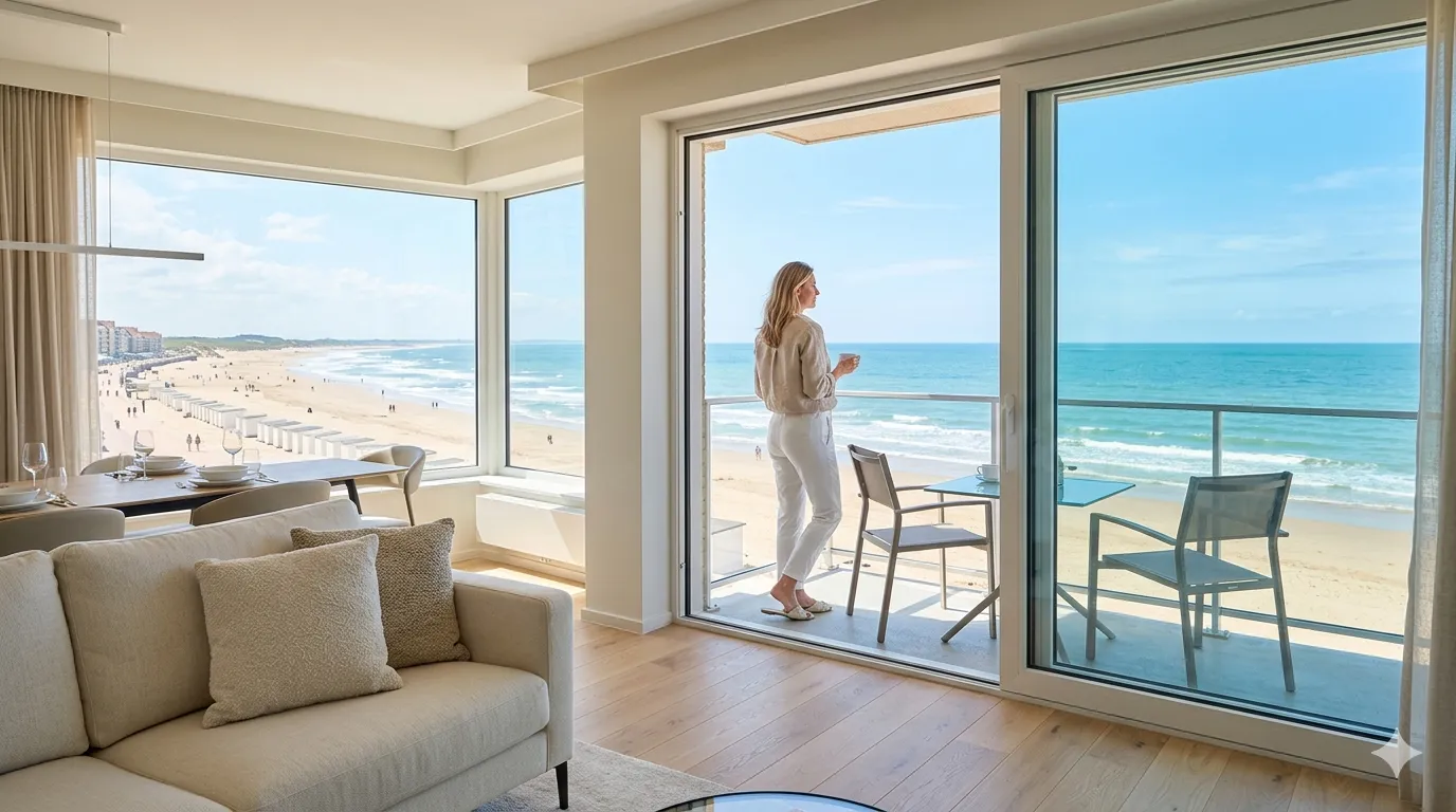 Appartement aan zee