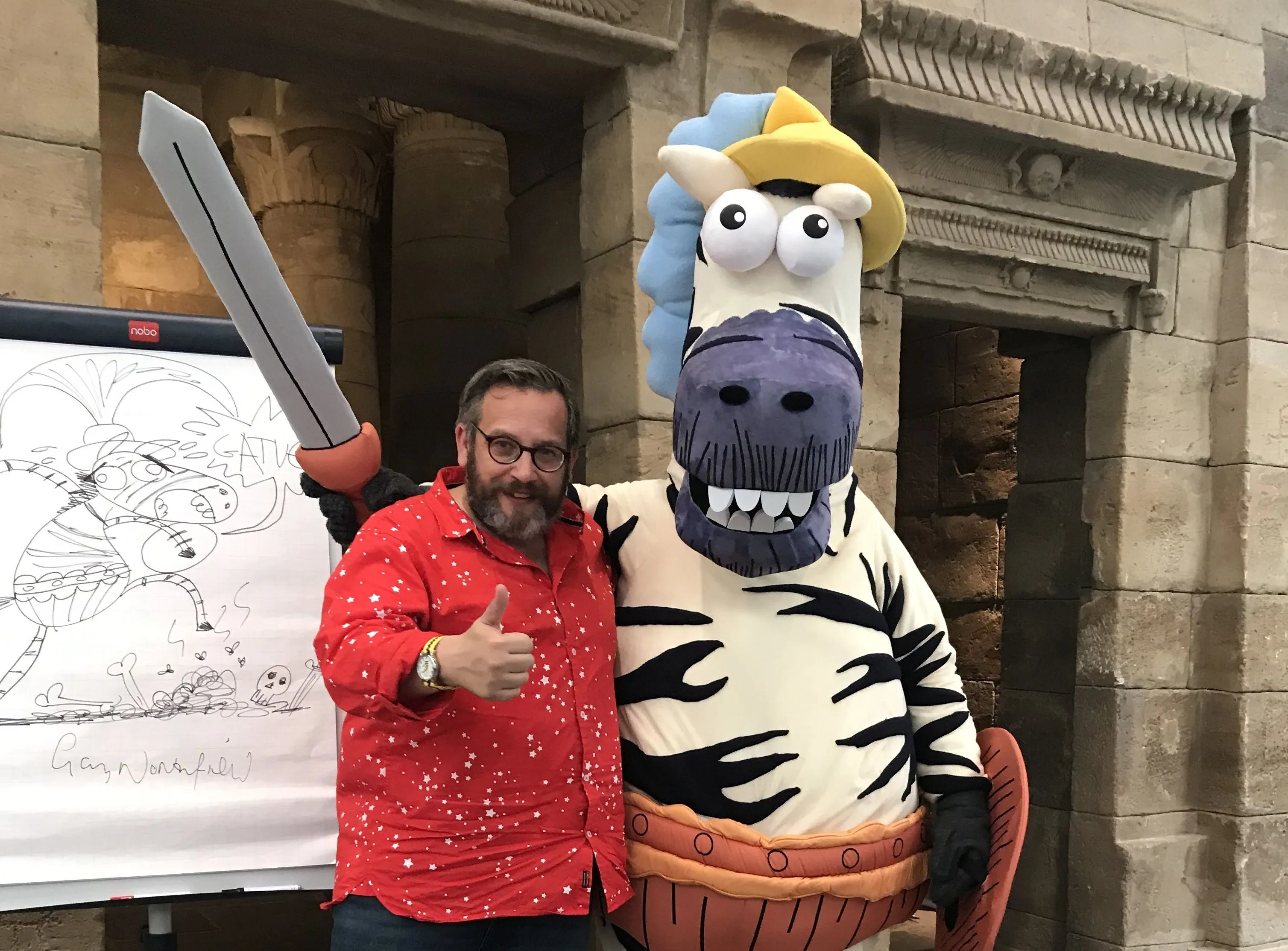 gary northfield met julius zebra fotograaf mathilde talens