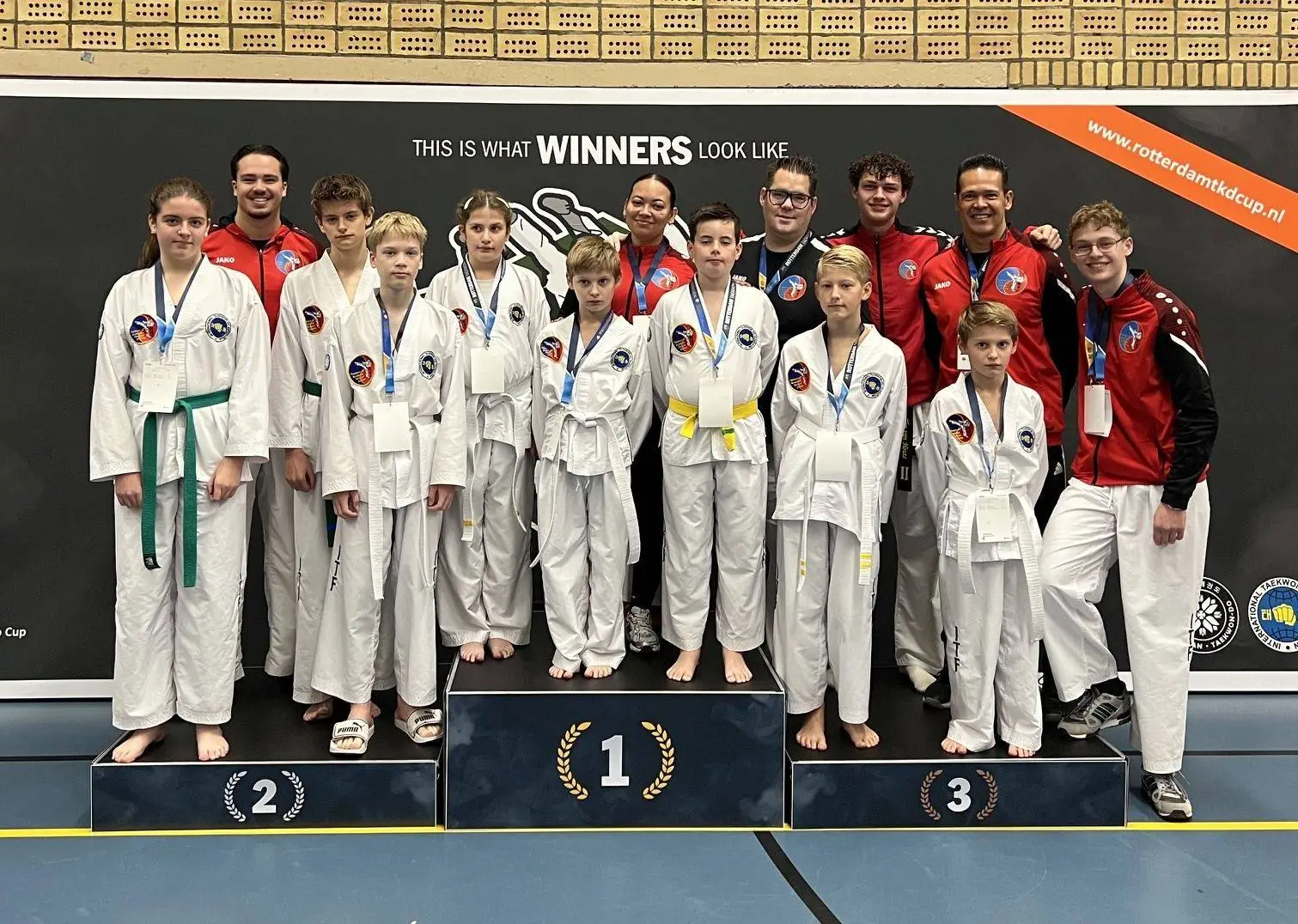Taekwondo winnaars