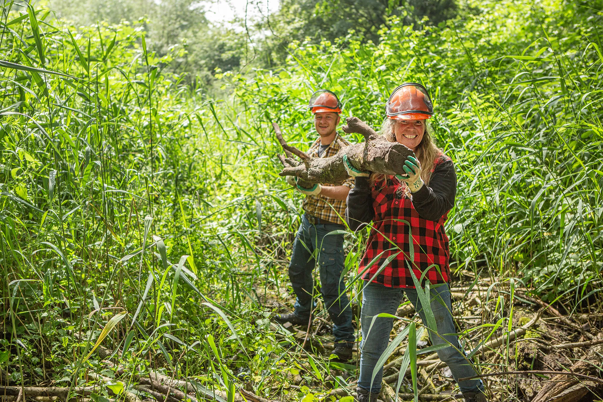 actie op natuurwerkdag