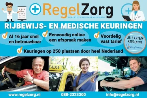 beeld regelzorg rijbewijskeuringen