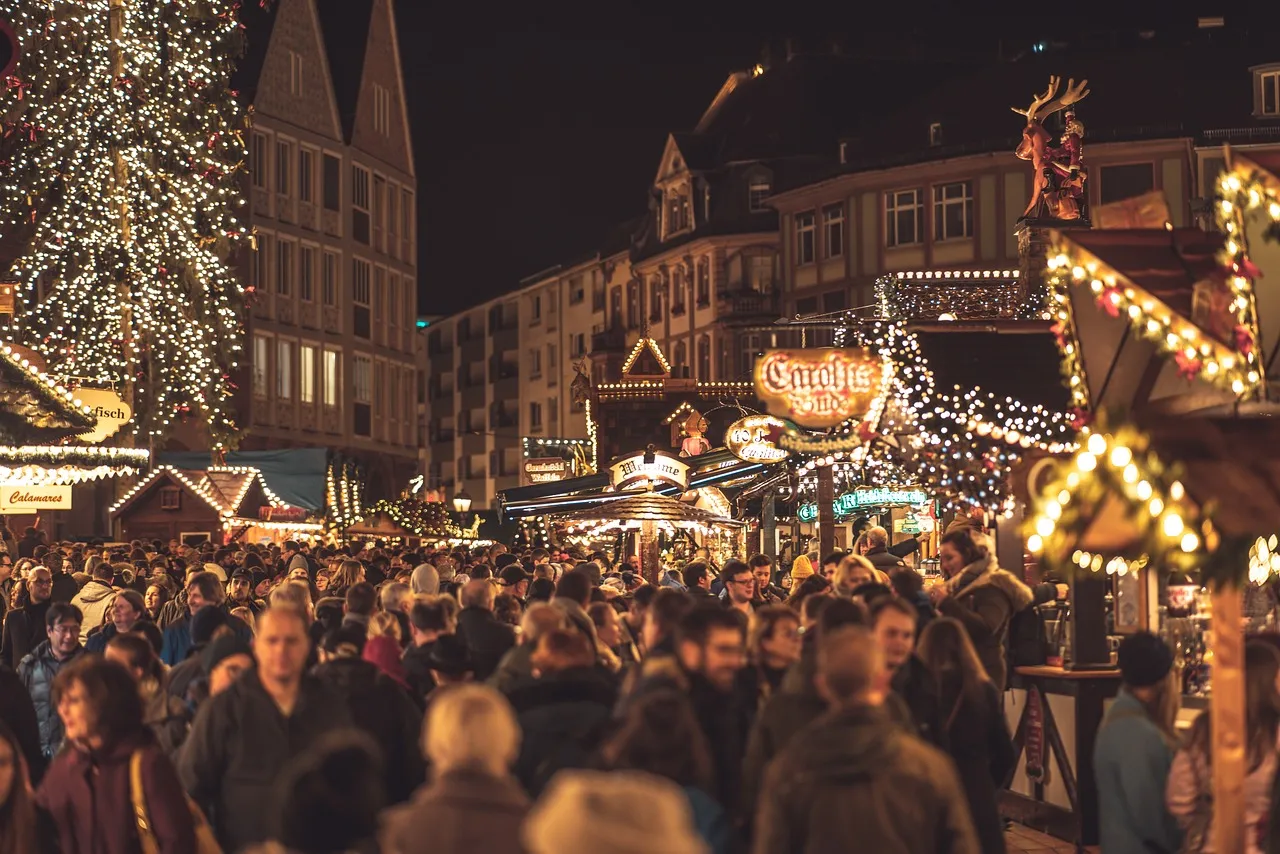 kerstmarkt rechtenvrij