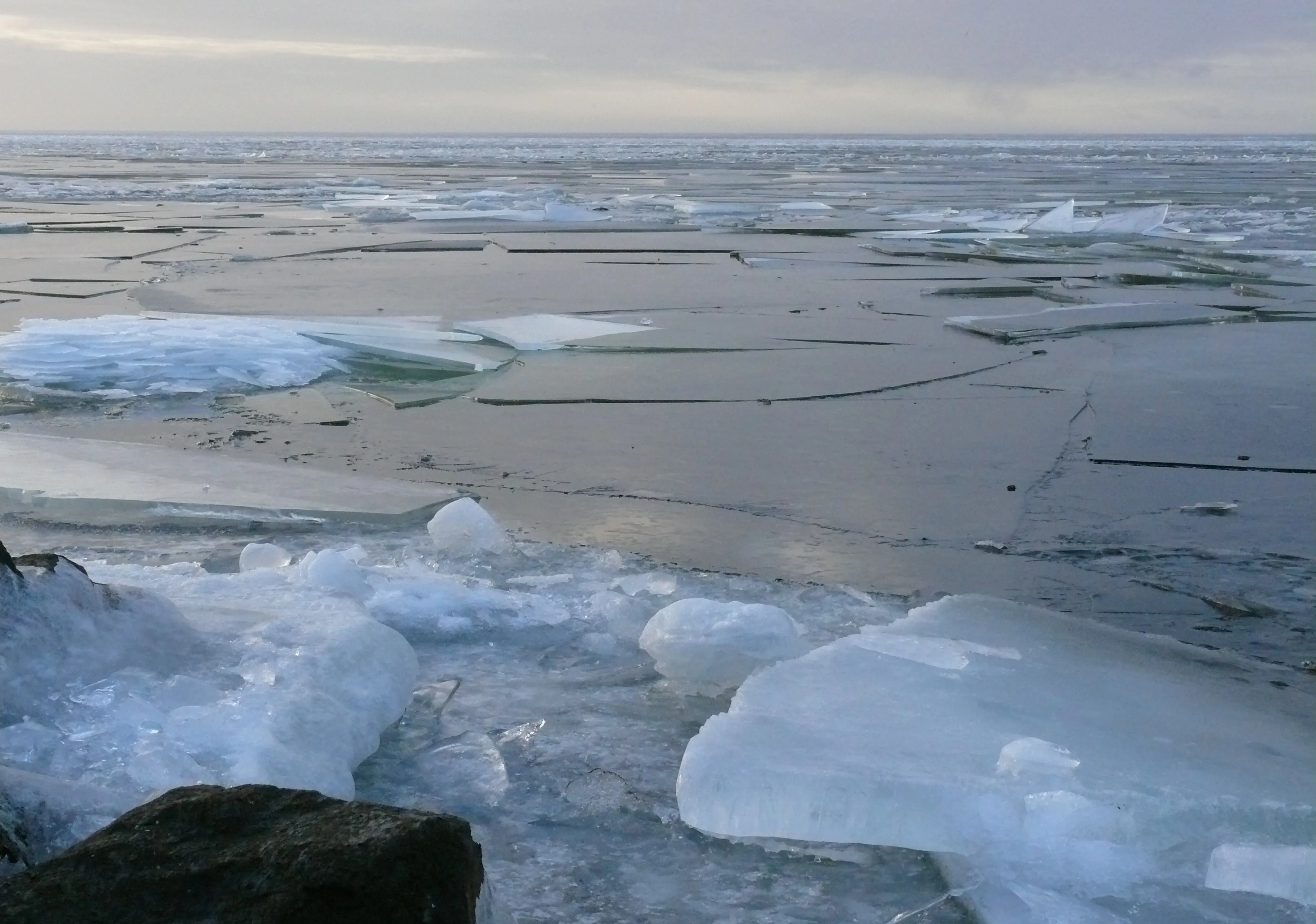 kruiend ijs ijsselmeer marghof