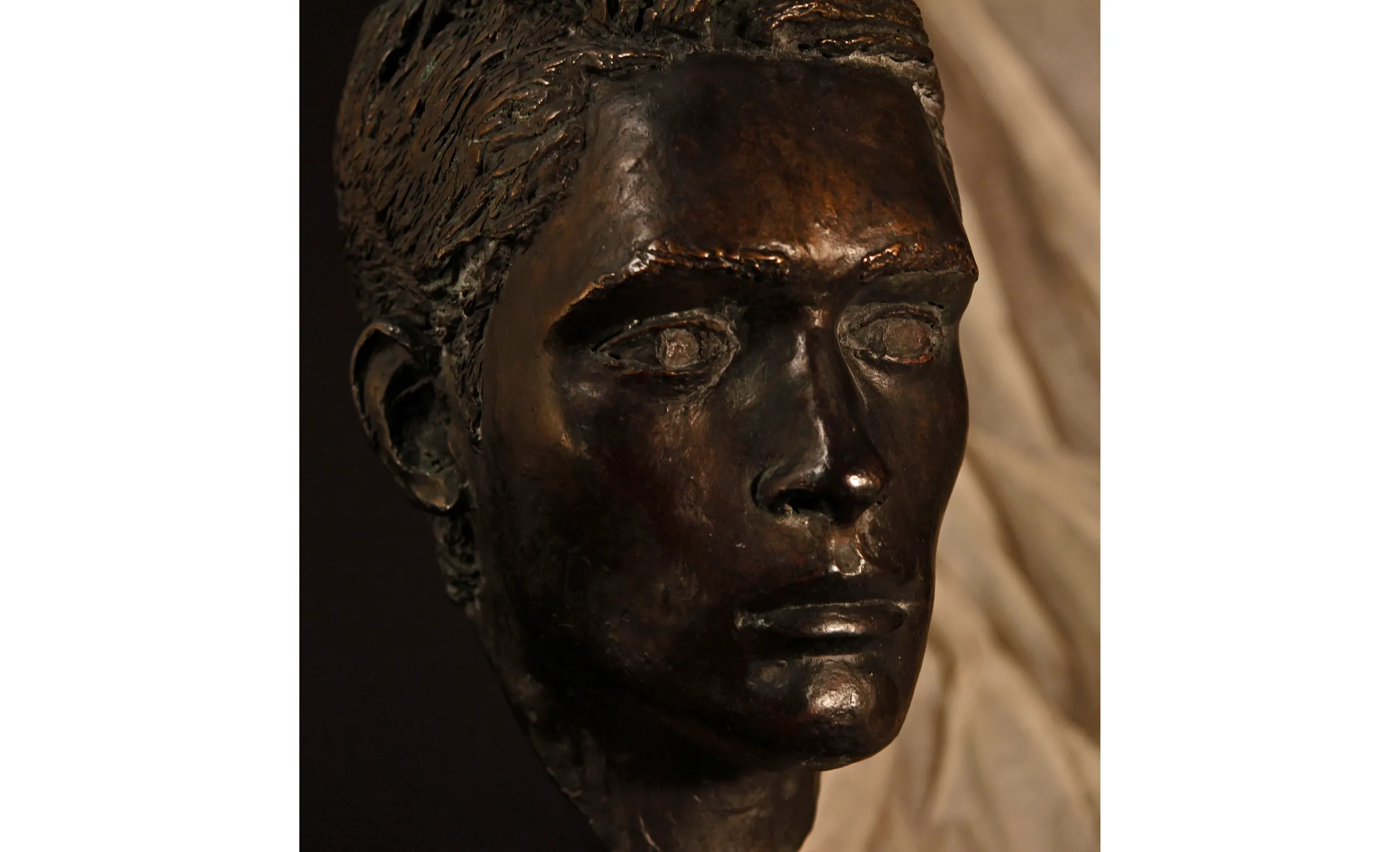 manja knoop oscar mendlik bronzen portret